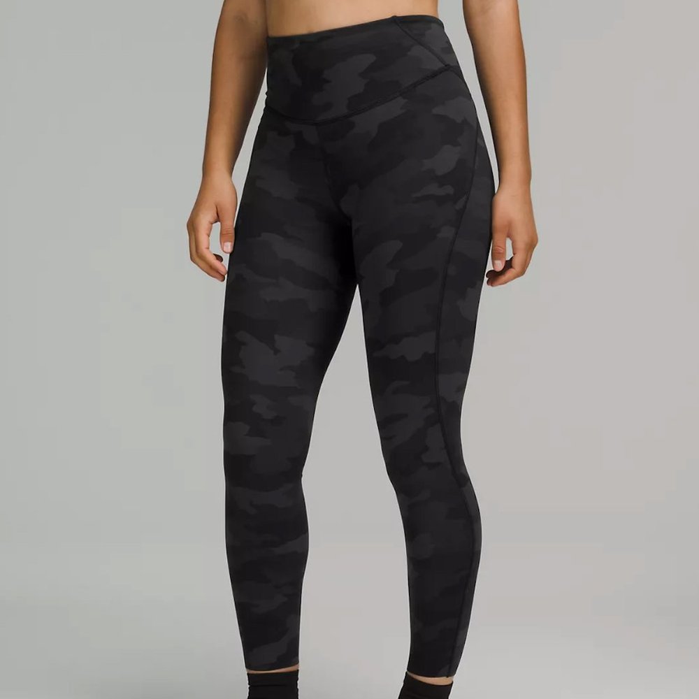 lululemon Base Pace High-Rise Tight 25" - Camo Size 12